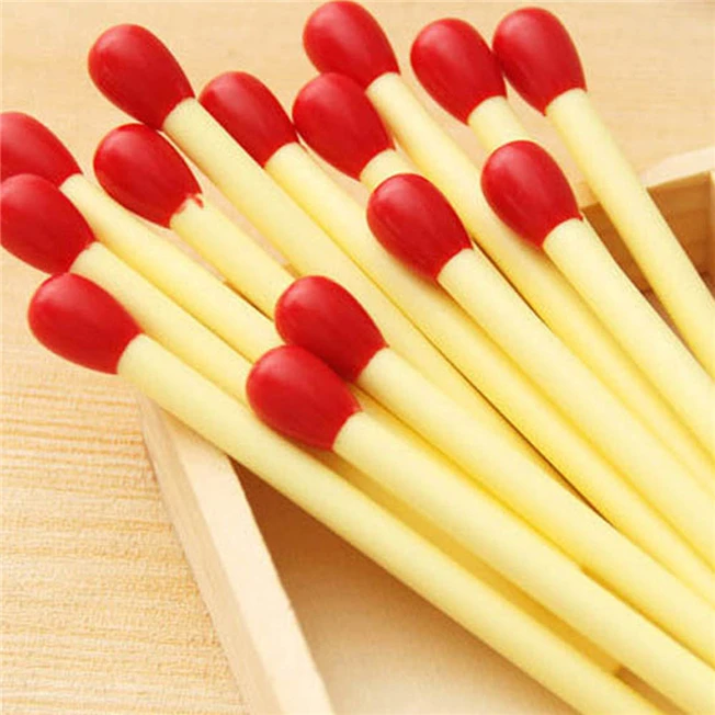 20pcs-lot-Creative-Match-Pen-Novelty-Ballpoint-Pens-Stationery-Stylus-Pen-Oily-Blue-Refill-0-5 (2)