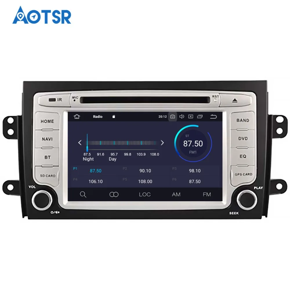 2 din Android 9,0 4+ 32 GB автомобиль Радио Мультимедийный dvd-плеер для SUZUKI SX4 2006-2012 gps навигационная карта Стерео Авторадио PX5