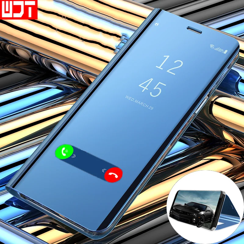 

Mirror Case For Huawei P Smart Plus P20 P10 P9 P8 Lite 2017 Y5 Y6 Y7 Prime Y9 2018 Honor 8X 7A 7C Pro 9 View 10 Mate 10 20 Lite
