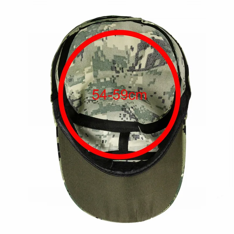 Camouflage Hunting Tactical Military Baseball Hat Outdoor Fishing Camping
