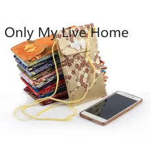 Тонкий китайский узел шелковый мешок сумка для Чехол для очков Ювелирные изделия телефон шеи мешок небольшой ремесло тканевый мешок для подарков 10 шт/партия