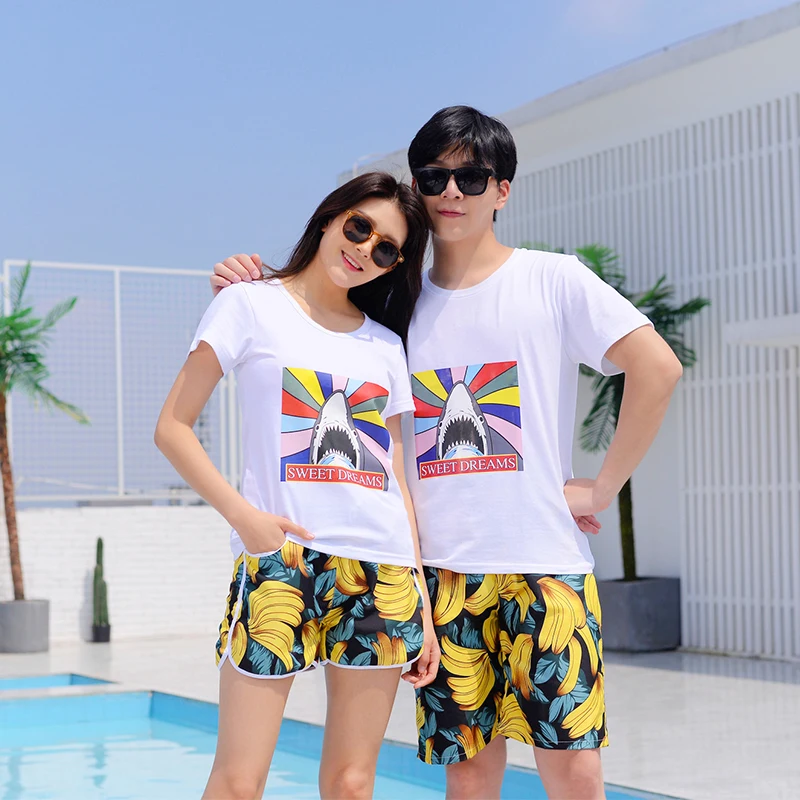 

Quick Dry Summer Mens Siwmwear Mens Beach Board Shorts Briefs for Men Women Swim Trunks Couple Swim Shorts Beach Wear