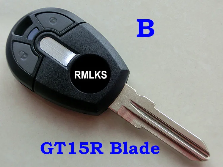 RMLKS 25 шт./партия корпус дистанционного ключа Fob подходит для Positron EX300 Uncut Blade Бразилия удаленный иммобилайзер