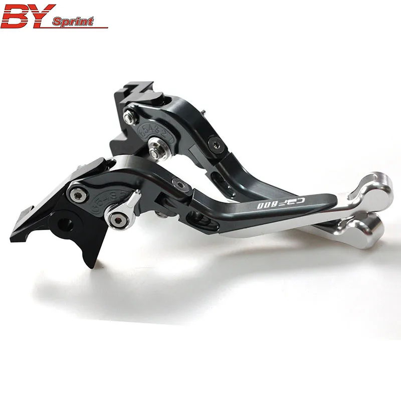 Для Honda CBF 600 SA CBF 600 2004-2007 CNC регулируемые Складные Выдвижные мотоциклетные тормозные рычаги сцепления логотип(CBF600