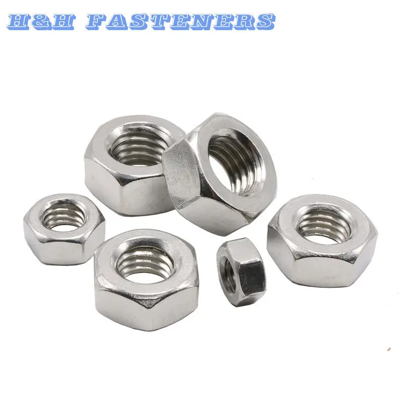 

#10-32 UNF A2 Stainless Steel Hexagon Nuts Hex Nut PK20