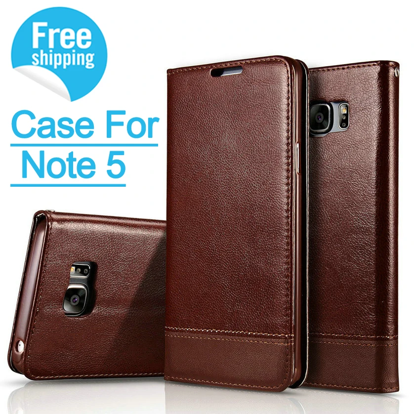 IDOOLS business leather Case For Samsung Galaxy Note 5
