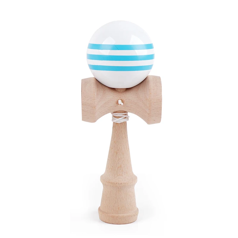 MITOYS Kendama 18,5 см деревянные игрушки спортивная игрушка для игр на открытом воздухе шары жонглирование мяч игрушка для детей струны Профессиональный Kendama для взрослых - Цвет: blue