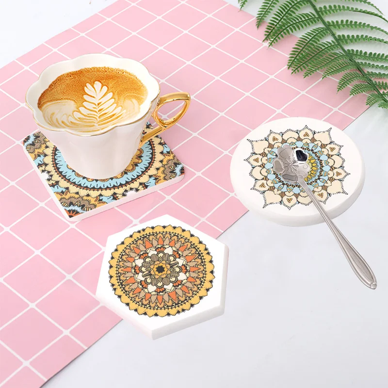 

Ins Nordic table placemats silicone plates drink coasters placemat for dining insulated cups tea party decorationsaccessories