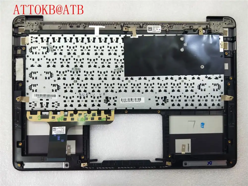 Laptop Palmrest/&Keyboard for ASUS U305 U305FA UX305 UX305F UX305FA White C Shell 90NB06X2-R31US0 WKF44K 3863058400030 13NB06X2AM0201 United States US Keyboard PK1319Y610S 0KNB0-3127US00 9Z.NBXPC.401