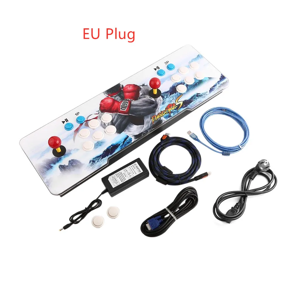 

875 In 1 Design Home Multiplayer Arcade Game Console Controller Kit Set Double Joystick Console for TV & Monitor Best Gift