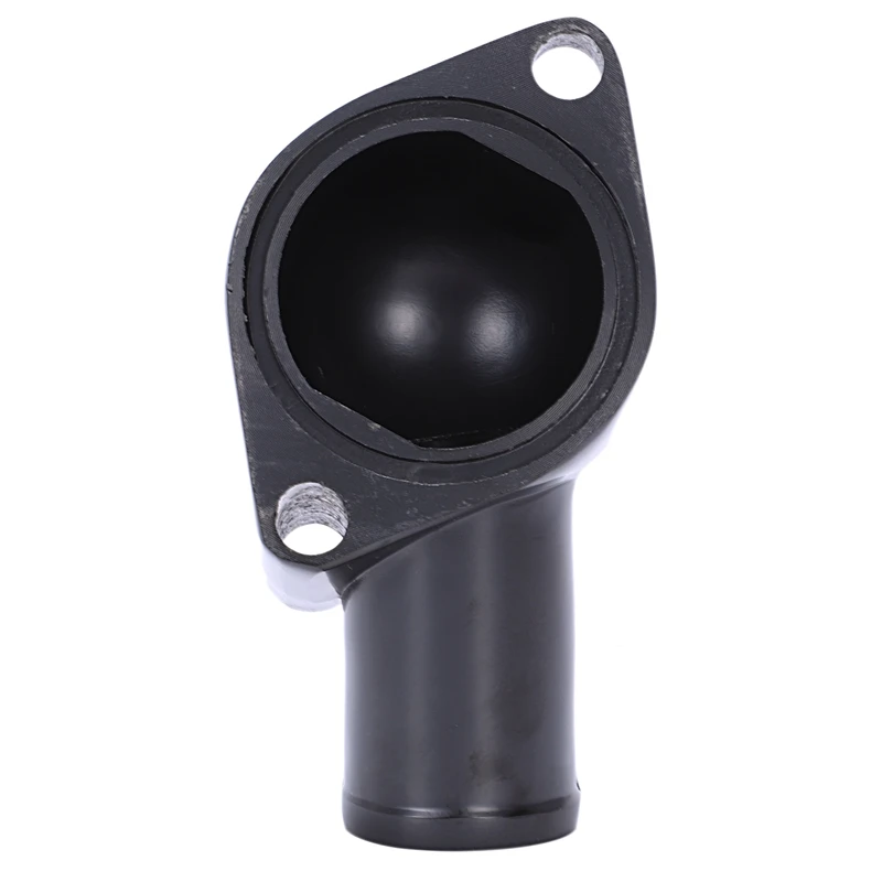 For Sbc Bbc Chevy Water Neck Thermostat Housing 15 Degree 350 454 Small Big Block - Цвет: Black