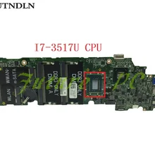 JOUTNDLN для Dell Vostro 13Z 3360 Материнская плата ноутбука DDR3 1 GDFV 01 GDFV CN-01GDFV DA0V07MBAD1 W/I7-3517U cpu тестовая работа