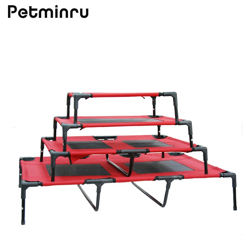 Petminru ткань Оксфорд складная кровать для домашних животных съемный питомник