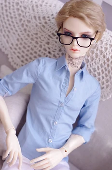 

BJD clothes doll shirt for 1/3 BJD Uncle SD13 SD17 doll blue green black white pink shirts doll