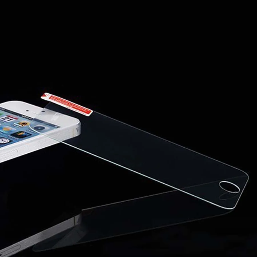 2014 New 0.2mm For iphone 5 5s 5c Tempered Glass Screen