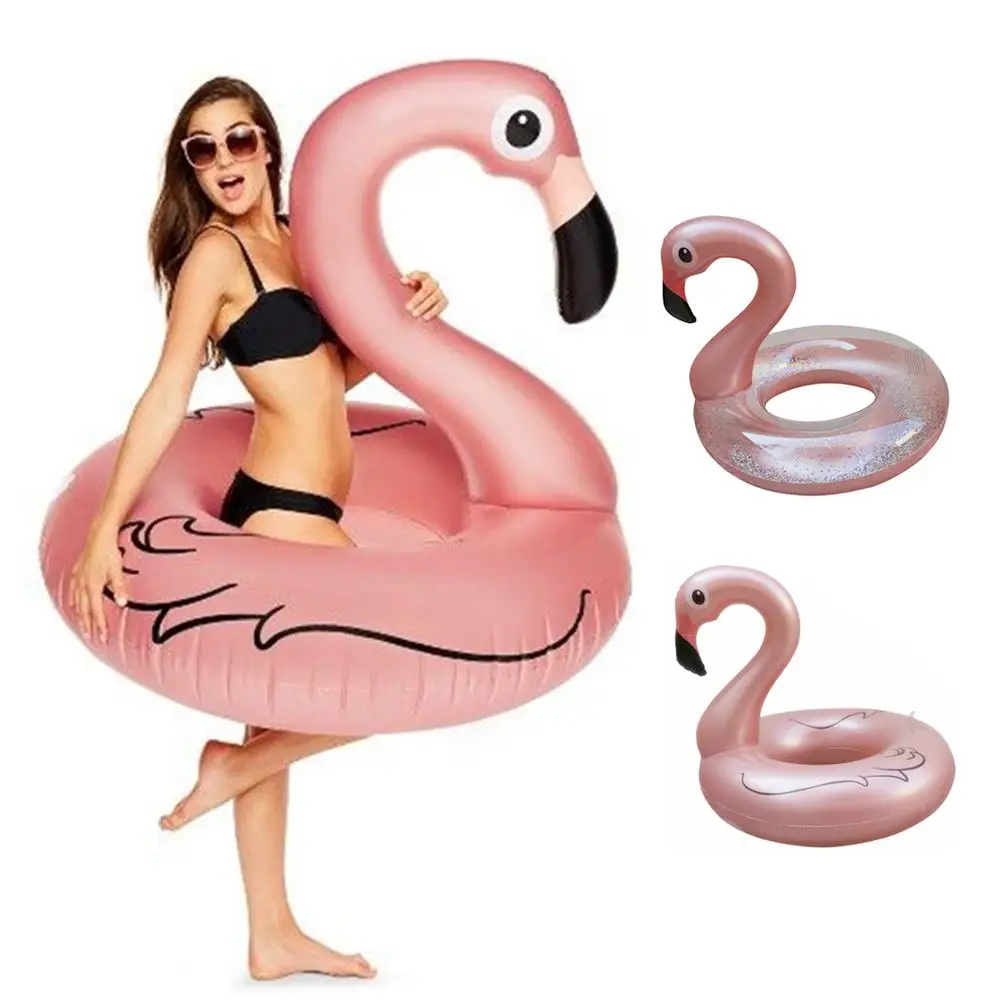 

Large Inflatable Swimming Ring Circle Flamingo Swimming Pool Floating Row Tube Raft Adult Water Bed Lifebuoy Safe Water Toys