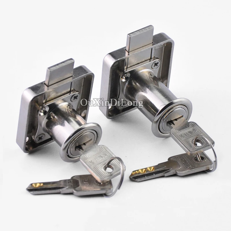 

Brand New 6PCS Drawer Cam Locks with 2 Keys For Cabinet Office Wardrobe Cupboard Keys Alike/Keys Different