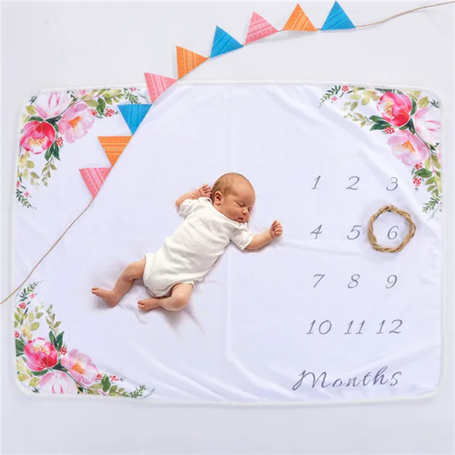 Одеяла для новорожденных ребенка пеленать белье для коляски Обёрточная бумага фото фон ткань для самодеятельного творчества реквизит вязаное полотно аксессуары - Цвет: Blanket-Color5