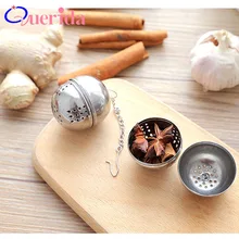 2 шт./лот из нержавеющей стали приправленный шар чай суп шарики для чай со специями круглое ситечко горячий горшок чайная Сетка шар фильтр Кухонные гаджеты