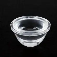 LYM-20-45 Высококачественная светодиодная оптическая линза, размер: 20X10,5 мм, 45 градусов, вогнутая для шлифования поверхности, pmma-материалы