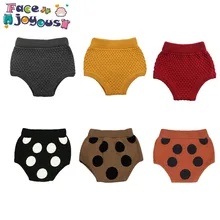 Демисезонный Модная одежда для детей, Детская мода для девочек Высокая талия трикотажные шаровары Большой в Шортики в горошек От 1 до 4 лет дети мальчики и девочек вязанные шорты