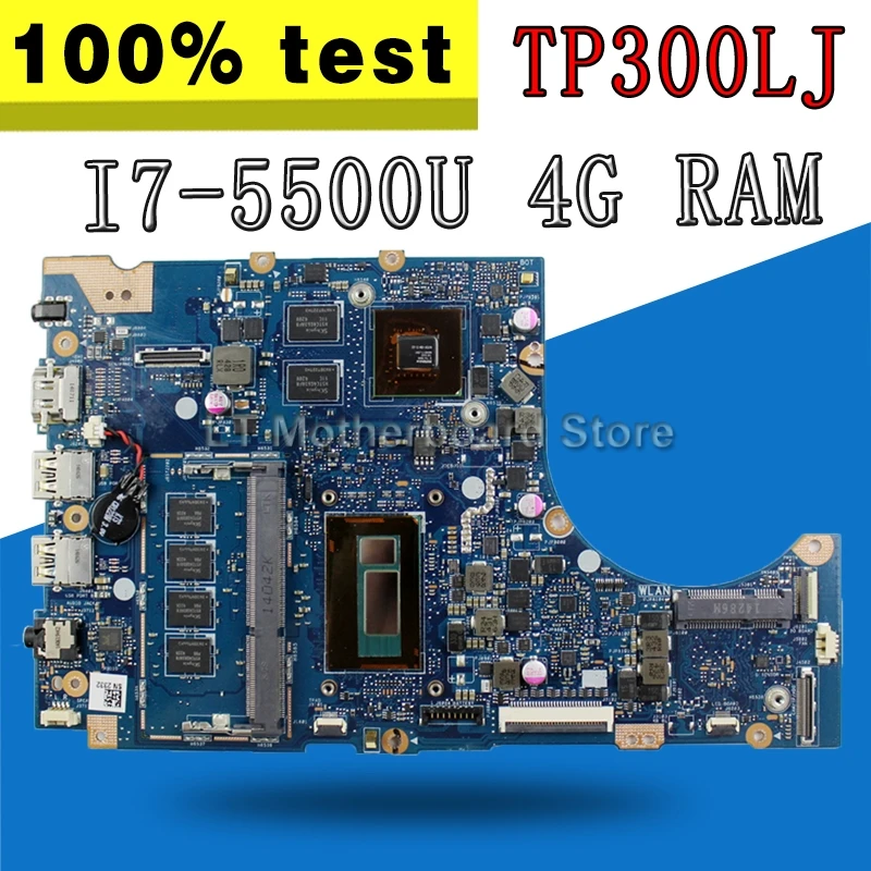 TP300LJ I7-5500U процессор GT920M/2 ГБ 4 ГБ/RAM для Asus TP300 материнская плата ноутбука 100%