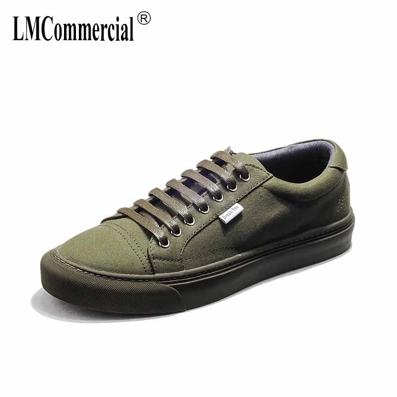 

spring autumn summer head lace low canvas shoes men British retro all-match men's casual shoes breathable sneaker Leisure male