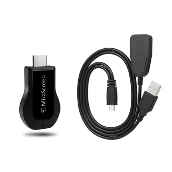 

MiraScreen Wireless WiFi Display Dongle Receiver for Android TV Mini TV to Projector 1080P HD TV Stick Miracast Airplay DLNA