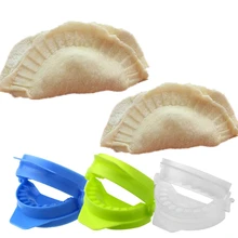 3 шт. DIY инструмент для пельменей Высокое качество клецки Jiaozi производитель устройство легко Клецки Формы зажимы кухонные аксессуары 9Z SH773-3PCS