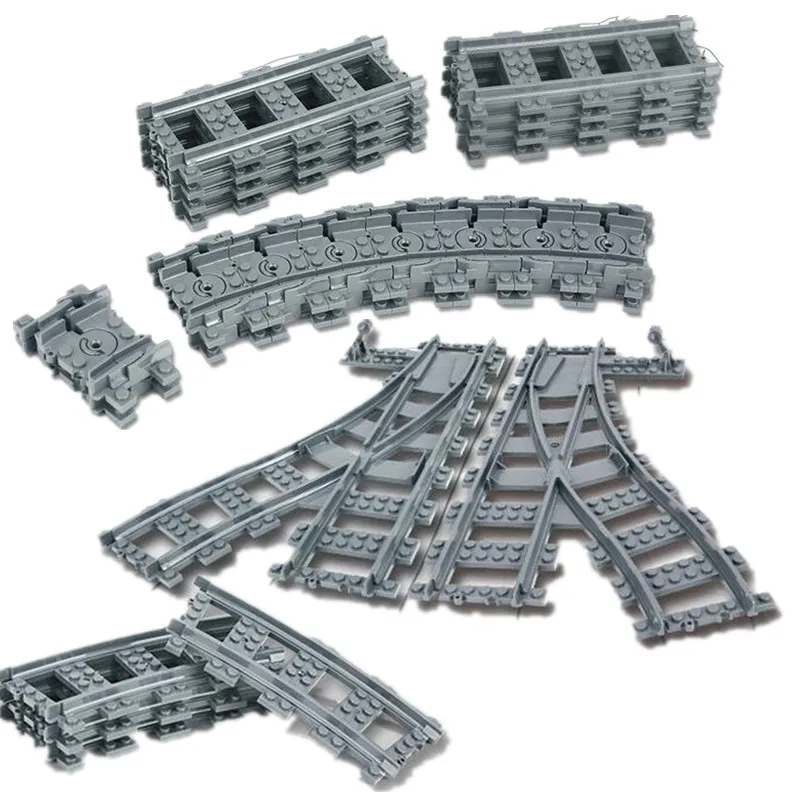 Buy City Trains Flexible/Curved/Straight forked Rail
