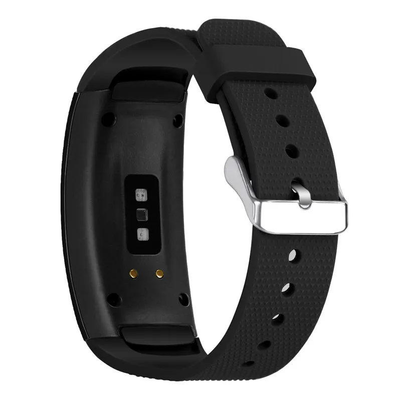 Прямая поставка, браслет, часы на запястье для samsung gear Fit2 Fit 2 Pro, ремешок, силиконовый браслет для gear Fit2 PRO, SM-R360, ремешок для часов - Цвет: Black