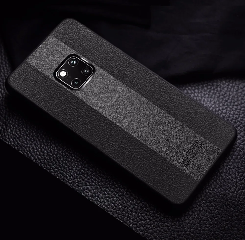 Чехол для Huawei Mate 20 pro NILLKIN Racer с защитой от отпечатков пальцев мягкий кожаный чехол