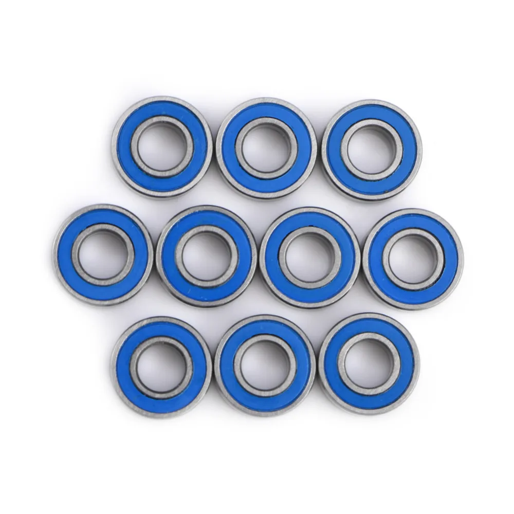 MR115-2RS Ball Bearing 5x11x4mm Miniature Double-shielded Steel Bearing 10Pcs/set