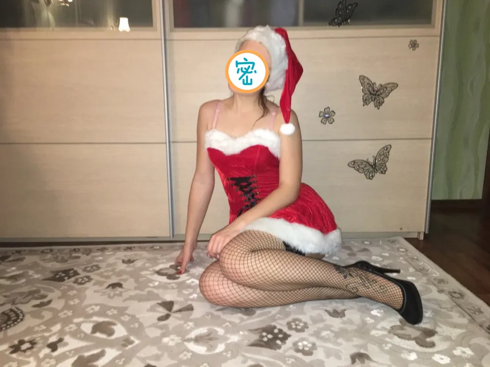 Cosplay&ware Plus Size Christmas Costume Women Red Sexy Dress Adult Female Fancy Cosplay Hat -Cosplayware Store