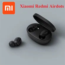 Новейшая беспроводная гарнитура Xiaomi Redmi AirDots True Bluetooth 5,0, мини-наушники с автоматической зарядкой, Redmi Airdots