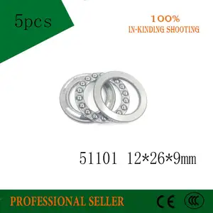 1 PC DINGGUANGHE 51130 Thrust Ball Bearing 150x190x31mm ABEC-1 Axial Ball Bearings with Grooved Raceway 8130