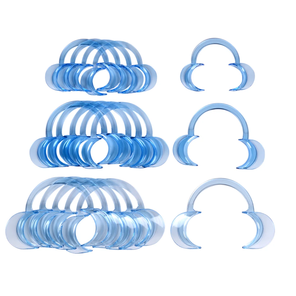 3pcs Mouth Opening device,C Shape Dental Mouth Opener, Lip Retractor