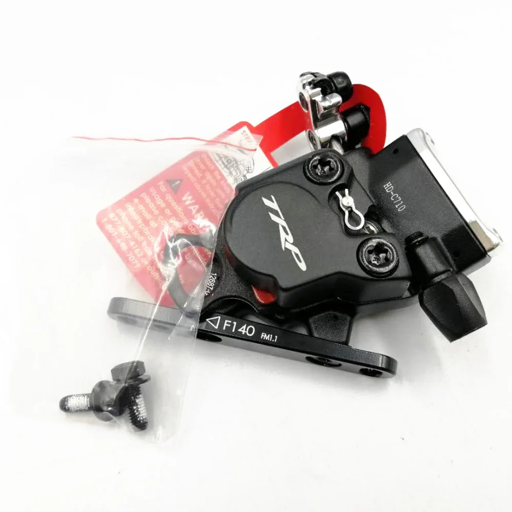 TRP-HY-ROAD-Flat-Mount-Cable-Actuated-Hydraulic-Disc-Brake-Front-Rear-160mm-w-or-w