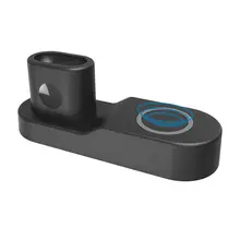 4 в 1 QI Беспроводное зарядное устройство для iphone X XS MAX XR 8 8 Plus 10 для samsung Gaxary S9 S8 Plus для Apple AirPods iwatch 2 3 r20