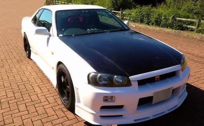 Nissan Skyline R34 Type-R URAS Type-2 Bonnet Lip(11)