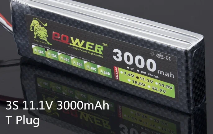 LION POWER 3S 11,1 v 1500mAh 4200mah 5200mah Lipo батарея T/XT-60 Rc вертолет/автомобиль/лодка RC игрушки 3S 11,1 Li-Po battey 2200mah - Цвет: Бургундия