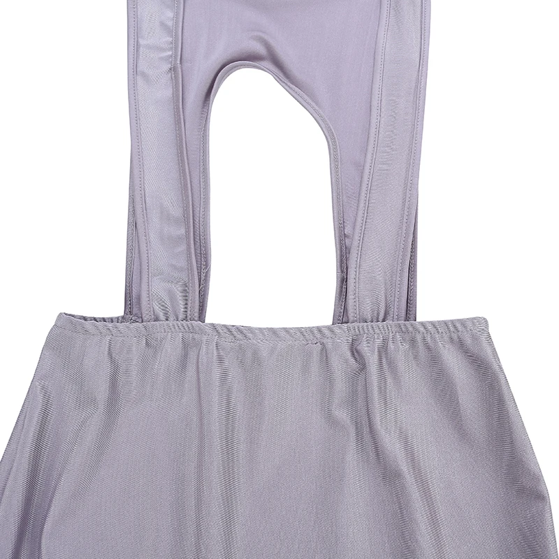 Women Sexy Skinny Solid Short Sleeveless Backless Night Club Wear Dresses Mini Dress Evening Party Bodycon Hollow out Dress Dresses