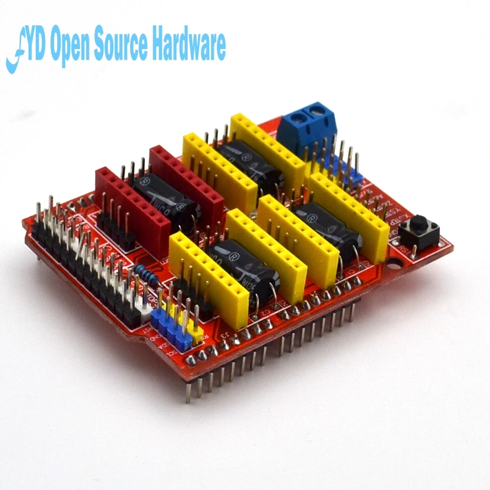 1 قطعة V3 حفارة 3D طابعة CNC درع لوح تمديد A4988 سائق 1 قطعة V3 حفارة 3D طابعة CNC درع لوح تمديد A4988 سائق