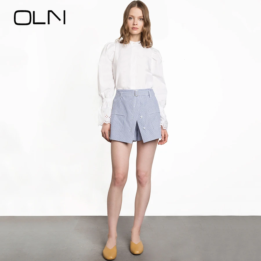 Оборками womanShirts блузки с длинным рукавом белая хлопок Harajuku моды Стиль Винтаж queen корейские милые топы для woman70D080