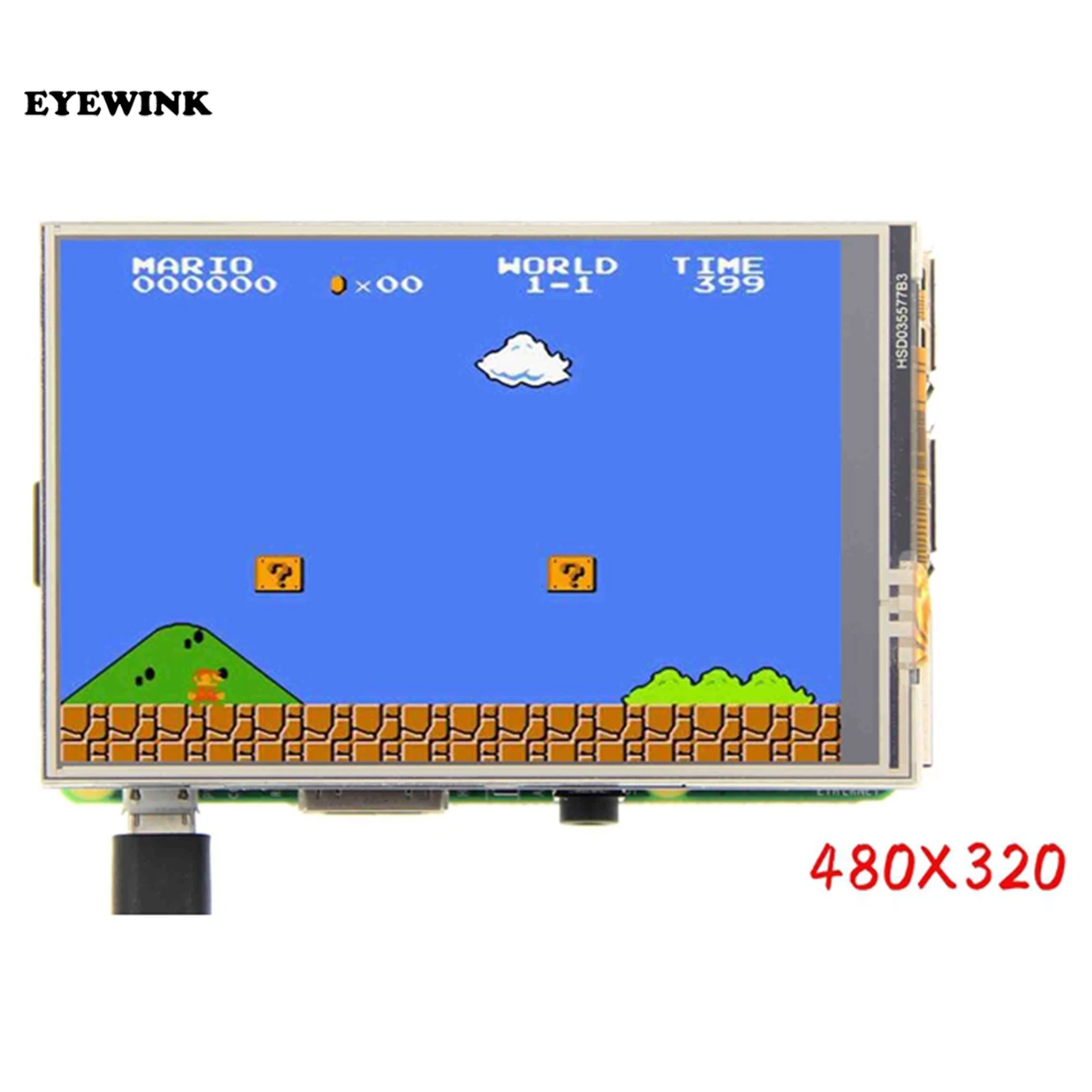 MHS 3 5 дюйма для цветного TFT ЖК-экрана Raspberry Pi поддерживает игры retropie (без