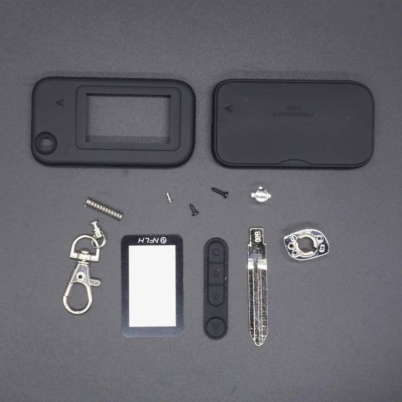 

Case Keychain A92 uncut blade fob case cover for Two way car alarm system Starline A92 A95 V63 T94 LCD remote controller
