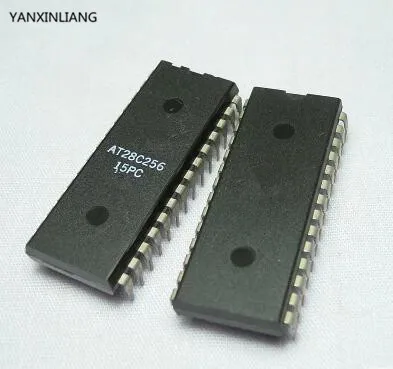 10 Pièces Circuits Intégrés AT28C256-15JI PLCC - Atmel - Neuf Haute Qualité