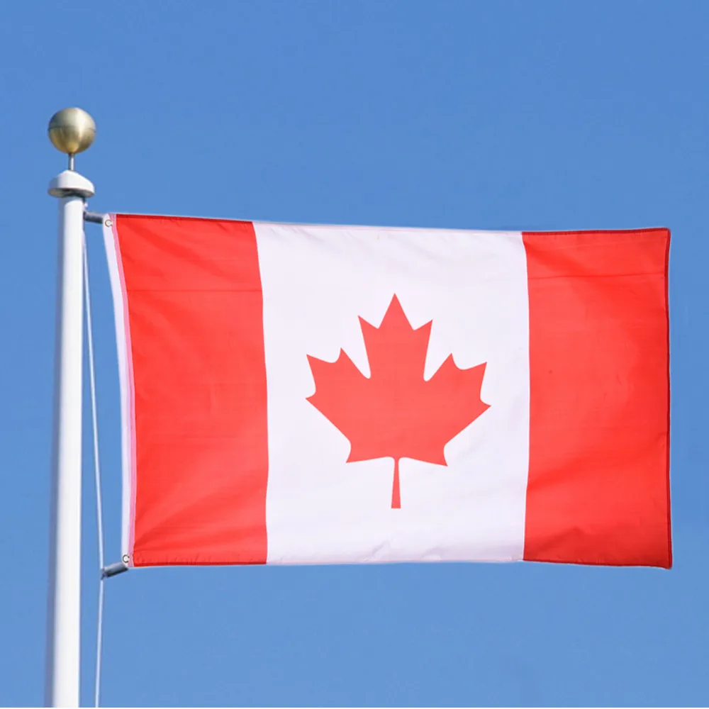 Новинка, 90x150 см, канадский флаг, канадский национальный флаг, висящий Флаг, полиэстер, история, оформление мероприятий, флаг
