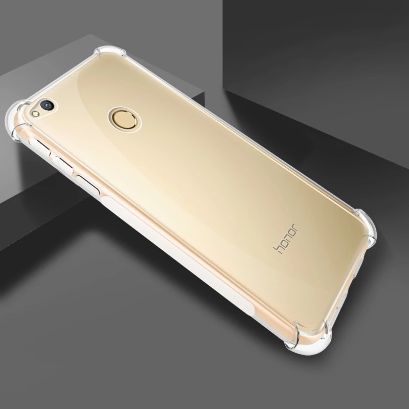 Мягкая кожа Гибкая бампер ясности TPU чехол для huawei Honor 6A прозрачные мягкие
