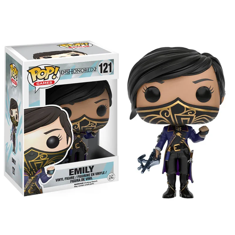 

FUNKO POP Game Dishonored 2 Emily Vinyl Figure Dolls Toy Model Outsider Action Figure Toy Collection Toys for Children
